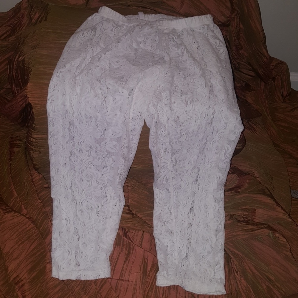 Flowered leggings